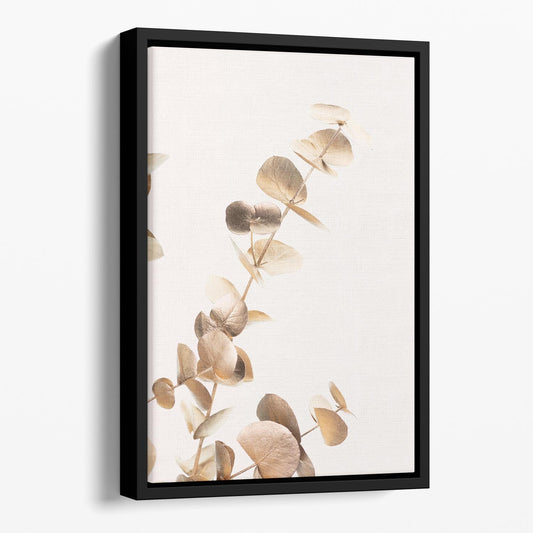 Eucalyptus Gold No 03 Floating Framed Canvas