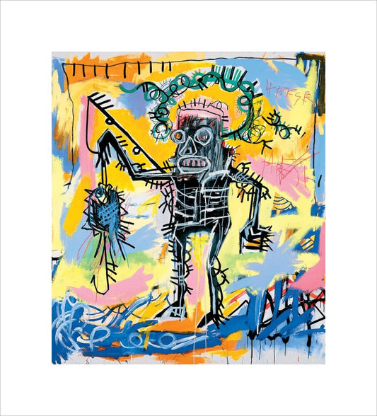 print Fishing by Jean Michel Basquiat