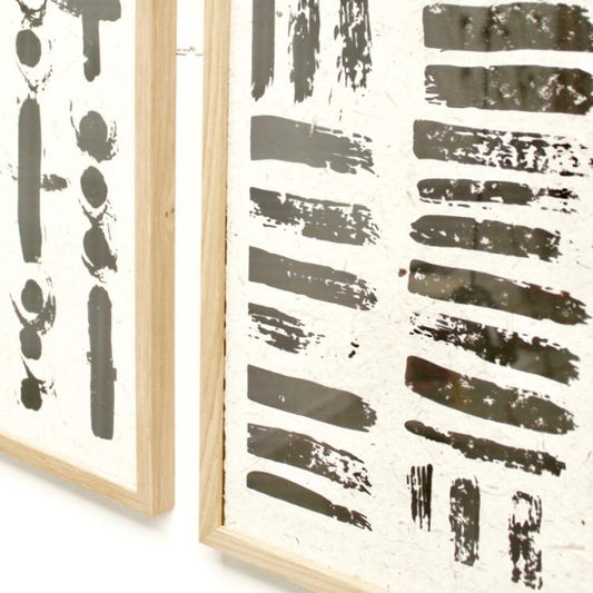 POSTER - CIRCLES AND/OR STRIPES - 2 sizes