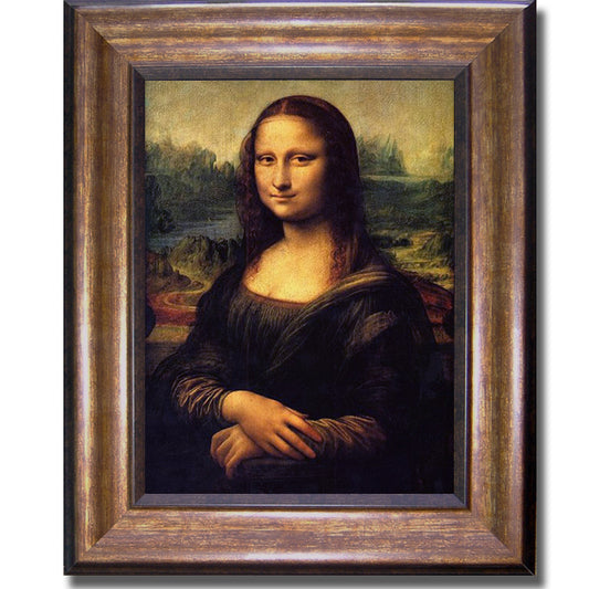 Artistic Home Gallery 1114588BR Mona Lisa By Da Vinci Premium Bronze F