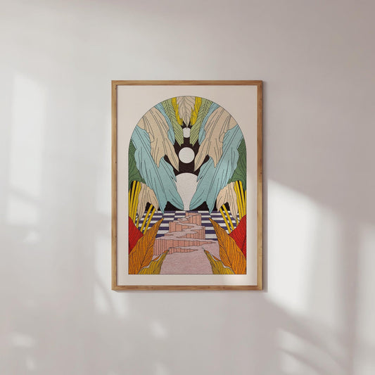 Don't Settle Celestial Art Print