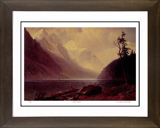 Albert Bierstadt "Lake Louise" Hudson River School