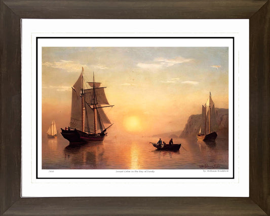 William Bradford "Sunset Calm in the Bay of Fundy"