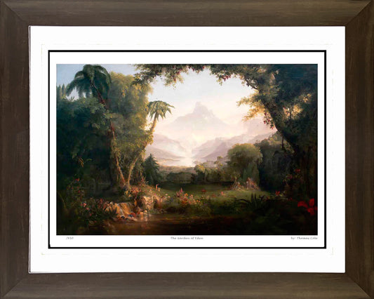 Thomas Cole "The Garden of Eden" Hudson River